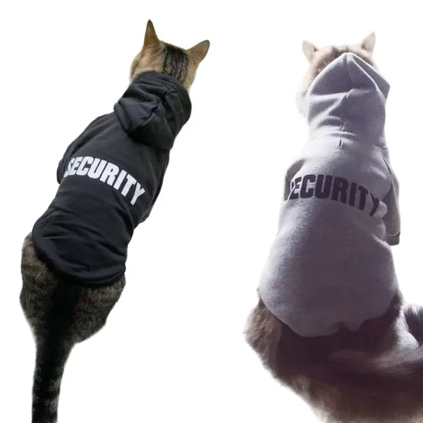 Chat en pull à capuche Security pour une allure d'agent de protection